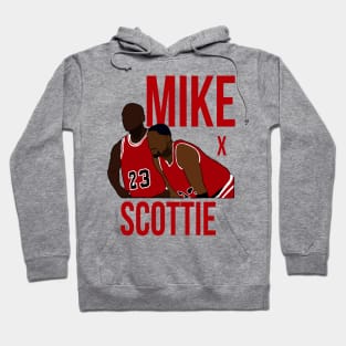 Michael Jordan and Scottie Pippen 'Mike x Scottie' - Chicago Bulls Hoodie